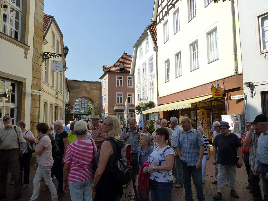 Sankt Crescentius on Tour in Osnabrück (Foto: Karl-Franz Thiede)